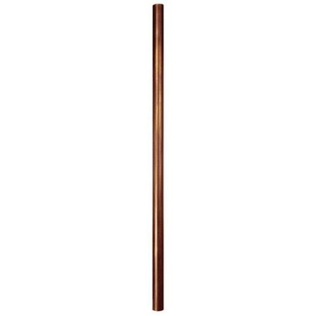 CRAFTMADE Direct Burial Posts 390-CP 7 ft. Smooth Aluminum Direct Burial Post-Copper 390-CP